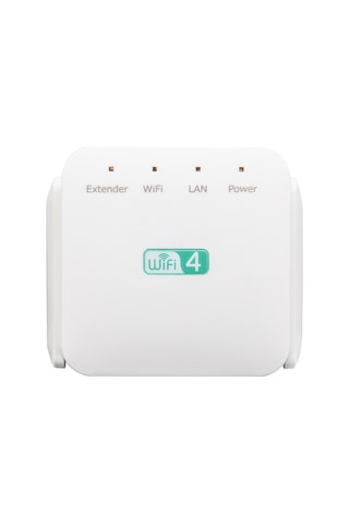 Wezone Wd-r611u Beyaz 300mbps Wifi Sinyal Genişletici, Çift Dış Anten, Yüksek Uyumlu, Hd Akış Ve Oyun İçin Optimal Performans, Avrupa Standartı