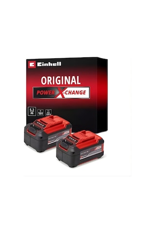 Einhell Set-21 Einhell 2x18v 5,2 Ah Pxc-twinpack, Akü+einhell 18v Power X-fastcharger, Hızlı Şarj Cihazı