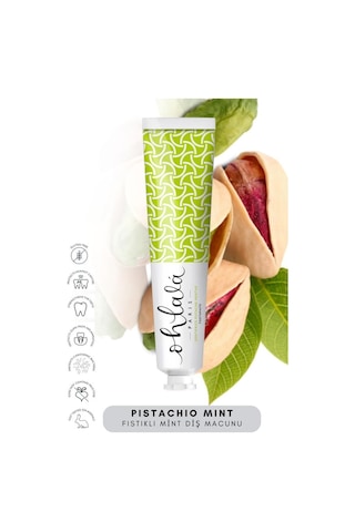 Ohlala Pistachio Mint Antep Fıstığı-nane Diş Macunu 75ml