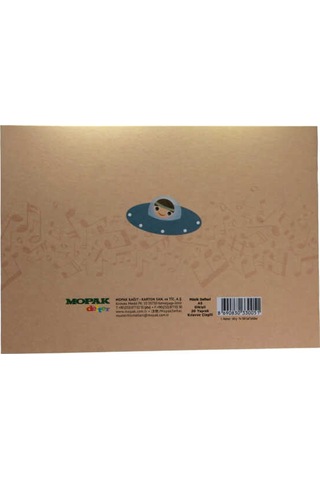 Mopak Küçük Müzik Defteri 20 Yaprak