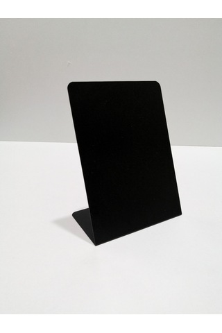 10 Adet Silinebilir Karatahta Siyah Etiket 20 x 14 CM İsimlik Pano