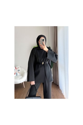 Unika Boutique Kadın Tesettür Scuba Takım Siyah