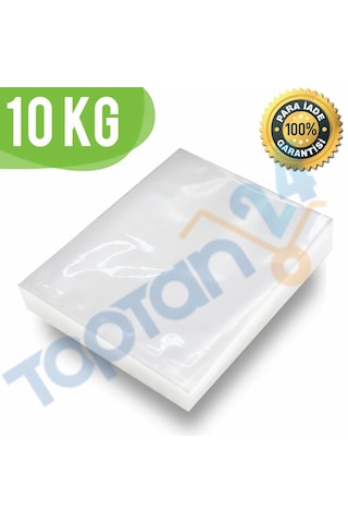 10 Kg Gıda Vakum Poşeti 120 Mikron Düz Vakum Poşeti 30X40 K-232