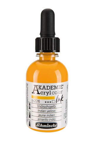 Akademie Akrilik Mürekkep 50 Ml 226 Indian Yellow Diğer