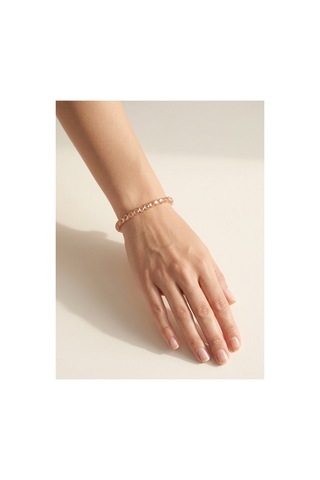Morganit Bileklik El Yapımı Mor