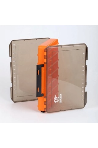 Shufa Lure Box Çift Taraflı Kutu 160mm - Turuncu Plasticbox F03 L