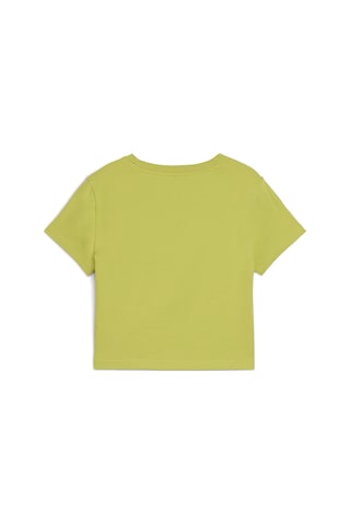 Puma Wardrobe Ess Baby Tee Kadın Tişört Yeşil