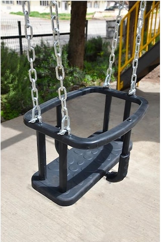 Teplay Zincirli Korumalı Bebek Salıncağı Siyah