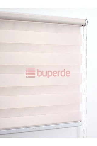 Buperde Pudra Pembe Eko Zebra Stor Perde