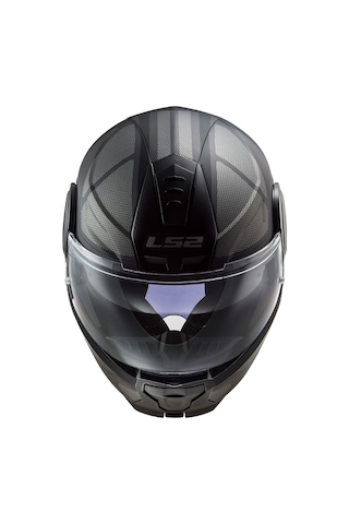 Ls2 Scope Axıs Çene Açılır Kask Mat Siyah-Tıtanıum