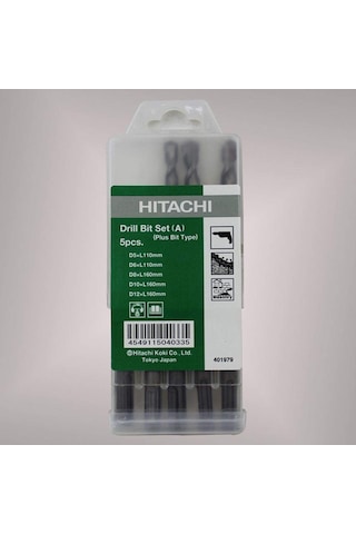 Hikoki Hitachi 401979 5 Parça Profesyonel Sds-plus Uç Seti