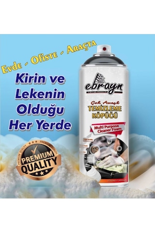 Ebrayn Çok Amaçlı Temizleme Köpüğü 500 Ml