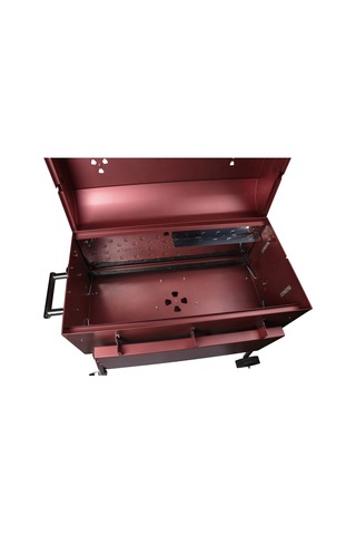 Igrıll Barbekü 1000 Mm Kömürlü Mangal Kırmızı