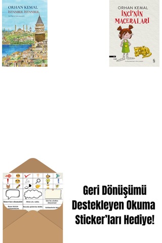 İstanbul İstanbul Ciltli + İnci'nin Maceraları + Okuma Sticker'ları