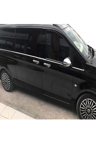 Mercedes Vito W447 Uyumlu 2014 Ve Üzeri Krom Kapı Kolu 3 Kapı Paslanmaz Çelik