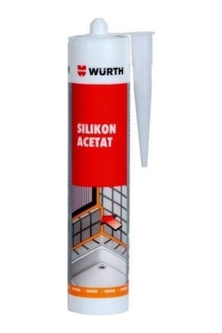 Würth Silikon Asetat Siyah Renk 310ml. Würth Silikon Asetat Siyah Renk 310ml.