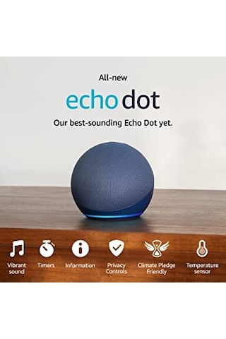 Amazon Echo Dot (5. Nesil 2022) Alexa , Akıllı Hoparlör