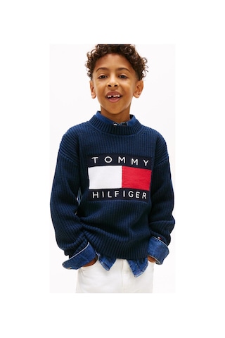 Tommy Hilfiger Erkek Çocuk Triko Kb0kb10071 Lacivert