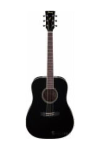 Ibanez Pf15-Bk Siyah Akustik Gitar Kılıf + Askı + Jak Kablo