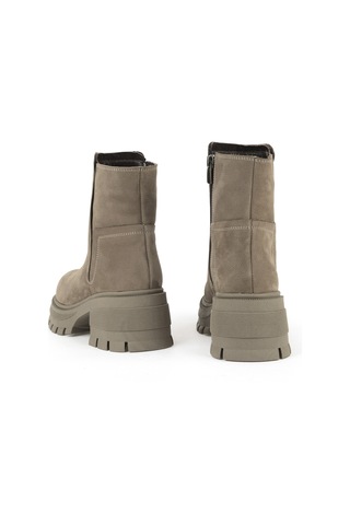 Ziya, Kadın Hakiki Deri Bot 153359z6152 Vizon 143359z6152 310 Vizon