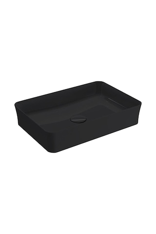 Sottile Slim Line 1476-005-0125 Çanak Lavabo Parlak Siyah 55 CM