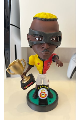 Victor Osimhen Figürü 5 Yıldız 25. Yıl Özel Seri 26 Cm