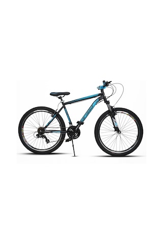 Sarissa Moon 26" Jant Mtb Ön Amortisörlü Shimano 21 Vites V Fren Wake Gidon Dağ Bisikleti Siyah Mavi