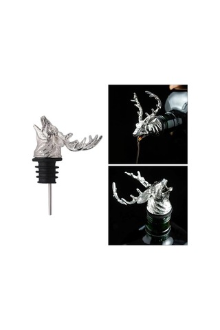 Trendooze Homyl Geyik Başı Şarap Dökücü, Bar Aletleri İçin Diğer