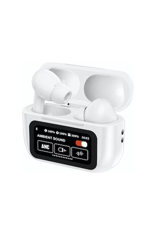 Qifit Pro2 Anc Dokunmatik Ekranlı Bluetooth 5.3 Kulaklık + Askı Asma İpi