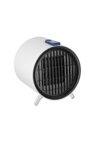 Symbee 110v Taşınabilir Mini Isıtıcı - Ev & Ofis Masaüstü Sıcaklık Kaynağı - El Taşınabilir Beyaz - Abd/tayvan Standartı