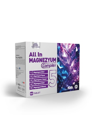 Camrusepa All In Magnezyum Complex 5 60 Tablet