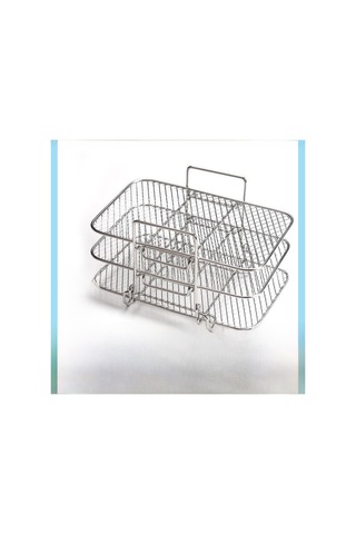 Tenfowee 304 Paslanmaz Çelik Çok Katlı, Yıkanması Kolay, Sıvı Akışlı Mangal Ve Gıda Depolama Rafı - Güneşme, Saklama, Kurutma İçin Uygun Gümüş