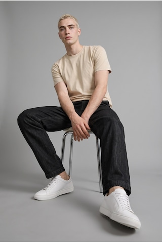 Defacto Baggy Fit Normal Bel Geniş Paça Jean Pantolon I6061ax26aunm40 Siyah-nm40