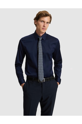 Pierre Cardin Erkek Lacivert Gömlek Basic 50328765-vr033