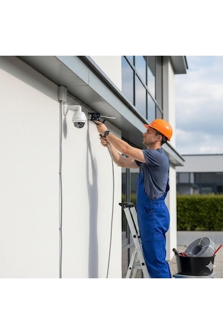 20 Metre - Cctv Kablo - Güvenlik Kamera Kablosu - 2+1 0.22mm