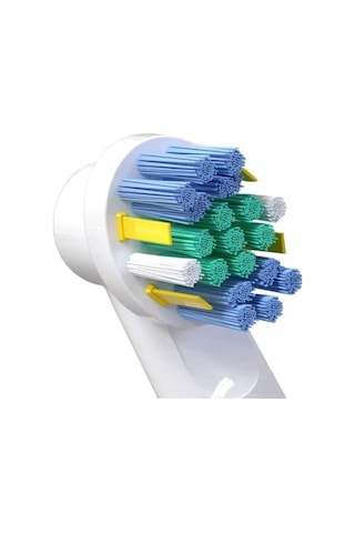 Şarjlı Diş Fırçası Oral-b Uyumlu Floss Action 4 Lü Dış Fırçası Yedek Başlığı