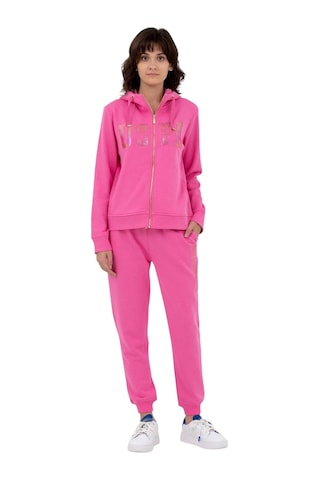 Kadın Beli Lastikli Eşofman Altı Pembe