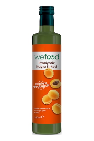 Wefood Probiyotik Kayısı Sirkesi 250 Ml 8683347037353