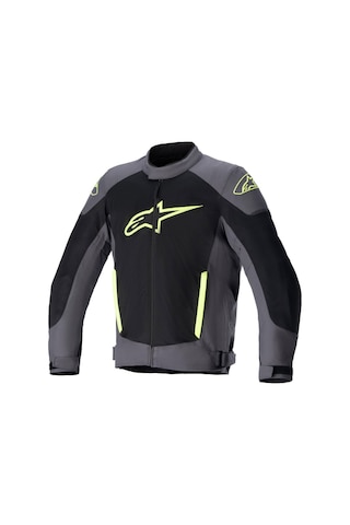 Alpinestars T-sp X Superair Yazlık Korumalı Motosiklet Montu Siyah Gri Sarı