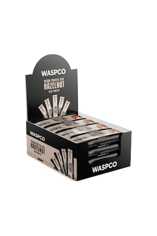 Waspco Fındıklı Vegan Bar 40g x 12 Adet