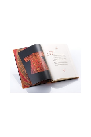 Osmanlı Kaftan Journal Çizgili Padişah Kırmızı