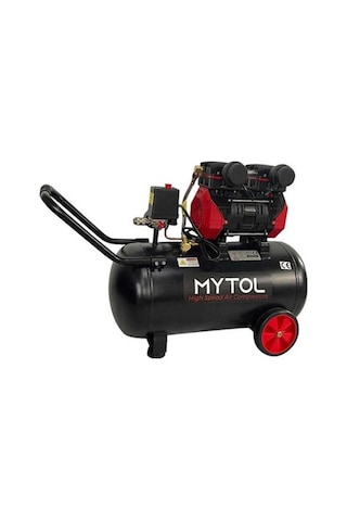 Mytol MYK0501 Yağsız 50 L 8 Bar 1.5 HP Yüksek Hızlı Hava Kompresörü