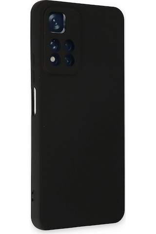 Newface Xiaomi Redmi Note 11 Pro Plus 5g Kılıf Nano İçi Kadife Silikon Glblseme - 27 - Siyah Sıyah