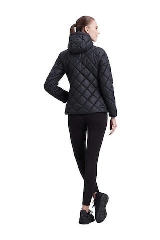 Skechers W Capitone Hooded Jacket Kadın Mont - Siyah S212001-001 Siyah