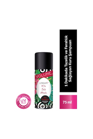 Tropik Kokulu Hacimlendirici Kuru Şampuan - Vegan - Uv Korumalı 75 Ml