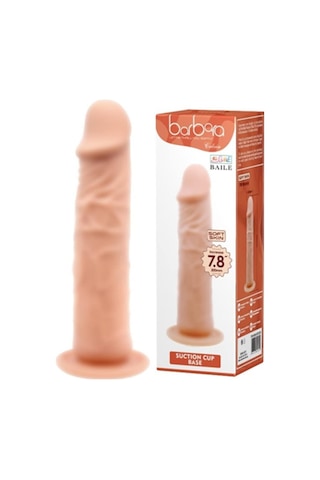Hızlı Express Baile Güçlü Vantuzlu Damarlı Soft Realistik Penis Anal Dildo Vibratör