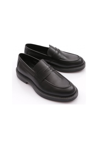 Dgn 2583 Erkek Loafer Ayakkabı Siyah Antik