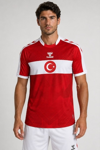 Hummel Kırmızı Türkiye Kişiye Özel Forması Kırmızı - Sarı