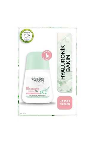 Garnier Mineral Hyaluronik Bakım 72 Saat Kadın Roll-On Deodorant 50 ML