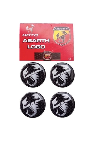 Grande Punto Yuvarlak Abarth Logo Rozet Jant Göbeği
